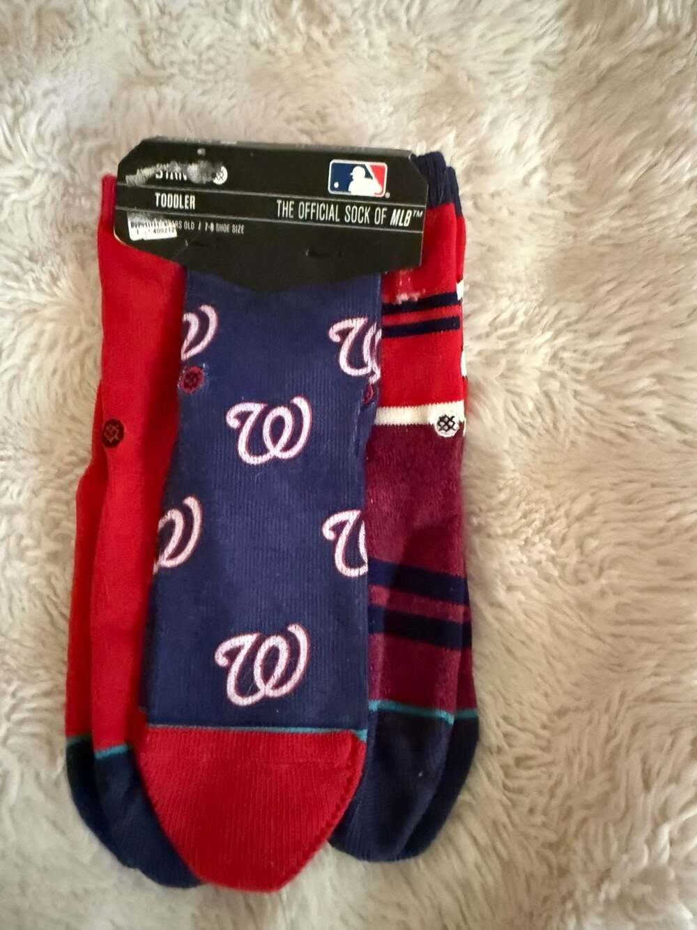 Stance Washington Nationals Toddler 7-8 Shoe Size